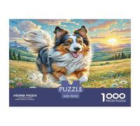 Chien de Berger polonais des Basses Terres Puzzle 1000 Pièces Cadeau Unique Jeu Éducatif Challenge Toy À De Qualité Supérieure Peinture Art pour Adultes Et Enfants À Partir De 12 Ans 70x50cm/1000pcs