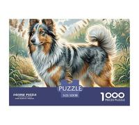 Chien de Berger polonais des Basses Terres Puzzle 1000 Pièces Jeu Cadeau Unique Relaxant Détente Collection pour Adultes Et Enfants 52x38cm/1000pcs
