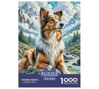 Chien de Berger polonais des Basses Terres Puzzles De 1000 Pièces pour Toute La Famille Classiques Jeu D' Impossible, Jeu Familial 70x50cm/1000pcs