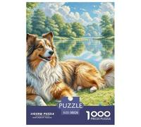 Chien de Berger polonais des Plaines 1000 Pièces Puzzles pour Adultes Et Enfants sur Le Thème De Premium Quality Cadeau Stimulant Activité Familiale Parfaite Jeu Relaxant 38x26cm/1000pcs