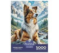 Chien de Berger polonais des Plaines 1000 Pièces Puzzles pour Adultes Et Enfants sur Le Thème De Qualité Supérieure Cadeau Stimulant Parfait Décoration De La Maison 52x38cm/1000pcs