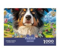 Chien de Berger Puzzle Adulte 1000 Pièces De Qualité Supérieure : Maîtrisez Le Défi du Puzzle Difficile - pour Un Large Panel Dès 14 Ans 70x50cm/1000pcs