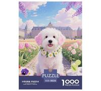 Chien de Bruxelles 1000 Pieces Puzzle Pets Mignons Puzzles De Couleurs Puzzle en Papier pour La Décoration Intérieure Le Cadeau Parfait pour La Famille Et Les Amis Jeu Difficile Po
