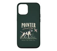 Chien de Chasse aux Oiseaux Pointer où volent Les Oiseaux Coque pour iPhone 12/12 Pro
