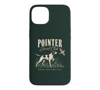 Chien de Chasse aux Oiseaux Pointer où volent Les Oiseaux Coque pour iPhone 13