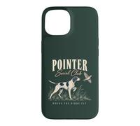 Chien de Chasse aux Oiseaux Pointer où volent Les Oiseaux Coque pour iPhone 15