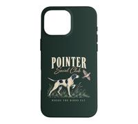 Chien de Chasse aux Oiseaux Pointer où volent Les Oiseaux Coque pour iPhone 16 Pro Max
