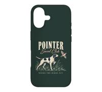 Chien de Chasse aux Oiseaux Pointer où volent Les Oiseaux Coque pour iPhone 17