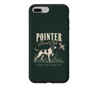 Chien de Chasse aux Oiseaux Pointer où volent Les Oiseaux Coque pour iPhone 7 Plus/8 Plus