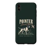 Chien de Chasse aux Oiseaux Pointer où volent Les Oiseaux Coque pour iPhone XS Max