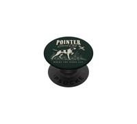 Chien de Chasse aux Oiseaux Pointer où volent Les Oiseaux PopSockets PopGrip Adhésif