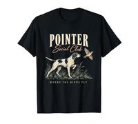 Chien de Chasse aux Oiseaux Pointer où volent Les Oiseaux T-Shirt