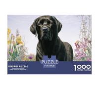 Chien de Compagnie 1000 Pièces Puzzle Jeu Éducatif Créatif Jigsaws Défi Couleur pour Cadeaux De Voyage, Présent 38x26cm/1000pcs
