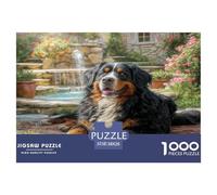 Chien de Compagnie Mignon 1000 Pièces Puzzle pour Adultes, Parfait pour Les Amateurs De Puzzles, Cadeau d'anniversaire, Jeux Éducatif, Qualité Premium 38x26cm/1000pcs