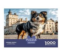 Chien de Compagnie Mignon 1000 Pièces Puzzles pour Adultes, Parfait pour Les Amateurs De Puzzles, Cadeau d'anniversaire, Jeux Éducatif, Qualité Premium 70x50cm/1000pcs