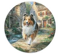 Chien de Compagnie Mignon Puzzle 1000 Pièces Educa Jouet en Bois Jeu D'Intelligence Décoration Intérieure Jeu Éduchatif Challenge Toy Adultes & Enfants des 14 Ans 1000pcs (67.5x67.5cm)