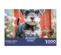 Chien de Compagnie Mignon Puzzle 1000 Pièces Volumineuses Qualité Supérieure, Unicité, Jeu De Puzzle Difficile, Adapté Aux Hommes/Femmes, Adultes Et Personnes De Plus De 14 Ans 38x26cm/1000pcs