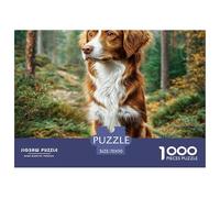 Chien de Compagnie Puzzle Jeux Défi De 1000 Pièces Qualité Supérieure, Unicité, Jeu De Puzzle Difficile, Cadeau De Noël pour Filles/garçons, Adultes Et Personnes De Plus De 14 Ans 70x50cm/1000pcs