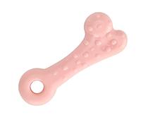 Chien de Forme Osseux Jouet pour Le Jeu Interactif et Les Soins pour Les Petits et Moyens Chiens (Petit Jaune osseux) (Petits os - Bleu Clair) (Petit os-Rose)