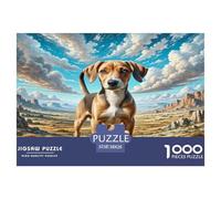 Chien de l'eau Espagnol Jigsaw Puzzle 1000 Pièce pour Les Adultes Jeu De Puzzle pour Le Tout pour Les Femmes, Cadeaux pour Les Hommes 100% Carton Recyclé Puzzle Décoratif 38x26cm/1000pcs
