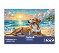Chien de l'eau Portugais Jigsaw Puzzle 1000 Pièce pour Les Adultes Jeux Éducatifs Puzzle Cadeaux pour Adultes 100% Carton Recyclé Décoration De Maison 38x26cm/1000pcs