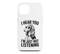Chien de lévrier Afghan drôle Coque pour iPhone 13