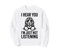 Chien de lévrier Afghan drôle Sweatshirt