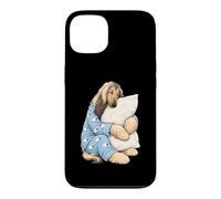 Chien de lévrier Afghan endormi dans Un Pyjama Mignon Coque pour iPhone 13