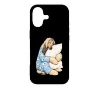 Chien de lévrier Afghan endormi dans Un Pyjama Mignon Coque pour iPhone 17