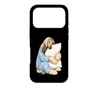 Chien de lévrier Afghan endormi dans Un Pyjama Mignon Coque pour iPhone 17 Pro