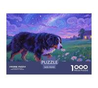 Chien de Montagne Bernois 1000 Pieces Faune Sauvage Puzzle en Papier Détente & Relaxation Jeu Cadeau Unique Adultes Enfants 70x50cm/1000pcs