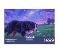 Chien de Montagne Bernois 1000 Pièces Faune Sauvage Puzzle pour Adulte Détente & Relaxation De l'art De La DécoRation Moderne Adultes Enfants 38x26cm/1000pcs