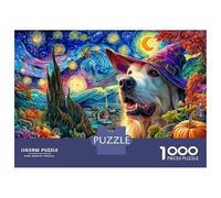 Chien de Montagne des Pyrénées Puzzle 1000 Piece, Puzzle Jeu Éducatif Défi Jouet Jeu D'adresse pour Toute La Famille 70x50cm/1000pcs
