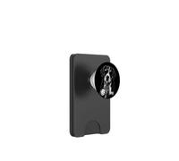 Chien de Montagne Suisse Buvant du café glacé drôle PopSockets PopWallet pour MagSafe