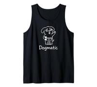 Chien de prédication dogmatique Humour chrétien théologie drôle Débardeur