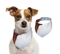 Chien de Rhodésie à crête Dorsale,Bandanas pour Chien, écharpe en Coton, Bavoirs réglables pour Animaux de Compagnie,S