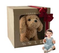 Chien De Robot Intelligent, Mon Chien De Chiot Robot Réaliste, Une Peluche électronique en Peluche en, Qui Agit comme Un Vrai Chiot - Marche, Aboiement, Reprise De La Queue
