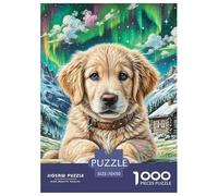 Chien de Saint-Hubert 1000 Pièces Puzzles pour Adultes Et Enfants sur Le Thème De Qualité Supérieure Jeu ÉduChatif Activité Familiale Parfaite Jeu Relaxant 70x50cm/1000pcs