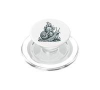 Chien De Saint-Hubert Escargot Médiéval Médiéval PopSockets PopGrip pour MagSafe