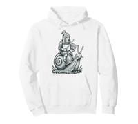 Chien De Saint-Hubert Escargot Médiéval Médiéval Sweat à Capuche