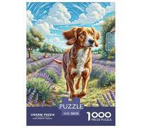 Chien de Saint-Hubert Puzzles 1000 Pièces pour Adultes sur Le Thème De Premium Quality Impossible Activité Familiale Parfaite 38x26cm/1000pcs