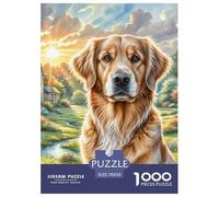 Chien de Saint-Hubert Puzzles 1000 Pièces pour Adultes sur Le Thème De Premium Quality Impossible Activité Familiale Parfaite 70x50cm/1000pcs