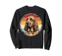 Chien De Saint-Hubert Rétro Sweatshirt