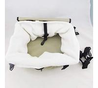 Chien de Voiture Portable avec Laisse et Poche de Rangement à Fermeture éclair pour Les Petits Animaux de Compagnie (comme montré)