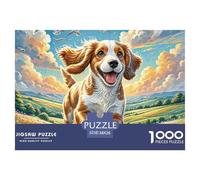 Chien d'eau Espagnol 1000 Pièces Puzzle Adultes Et Enfants À Partir De 14 Ans Détente & Relaxation Jeu D'Intelligence De l'art Cadeau Unique 38x26cm/1000pcs