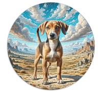 Chien d'eau Espagnol Circulaire Puzzles Convient pour Adultes Et Enfants 1000 Pièces Fun Défiant Unique Toy (67.5x67.5cm)