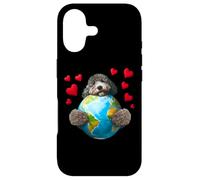Chien d'eau Espagnol Jour de la Terre Hug Love Owner Hugging Planet Coque pour iPhone 17