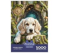 Chien d'eau Espagnol Puzzle 1000 Pièces Art Collection Chien de Compagnie Puzzle De Qualité Supérieure Adultes Et Enfants Dès 14 Ans70x50cm/1000pcs