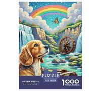 Chien d'eau Espagnol Puzzle 1000 Pièces Art Collection Chien de Compagnie Puzzle Difficile Impossible pour Adultes pour Adultes Et Enfants À Partir De 14 Ans38x26cm/1000pcs