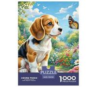 Chien d'eau Espagnol Puzzle 1000 Pièces Jeux Éducatif Défi Jouets Cadeaux Chien de Compagnie Illustration Colorée pour Adultes Et Enfants À Partir De 14 Ans70x50cm/1000pcs
